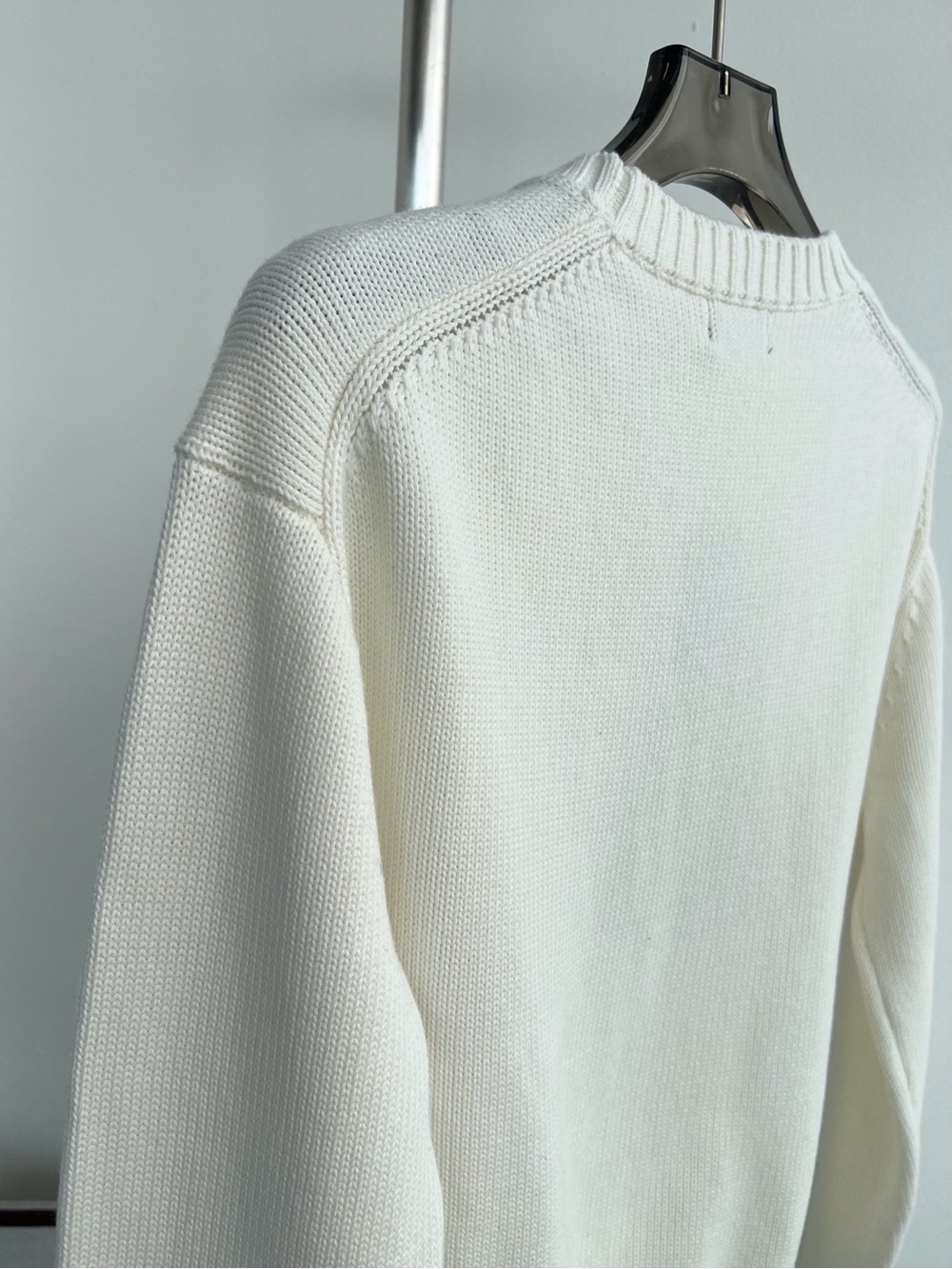 Polo by Ralph Lauren White Crewneck Sweater with Bear Graphic - Picture 7 of 7